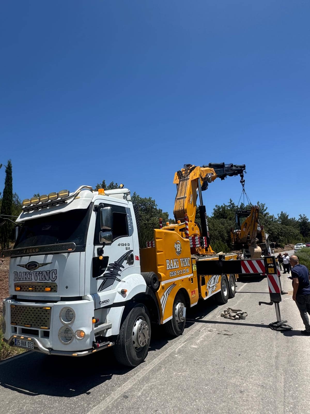 İzmir vinç kiralama çalışması 2